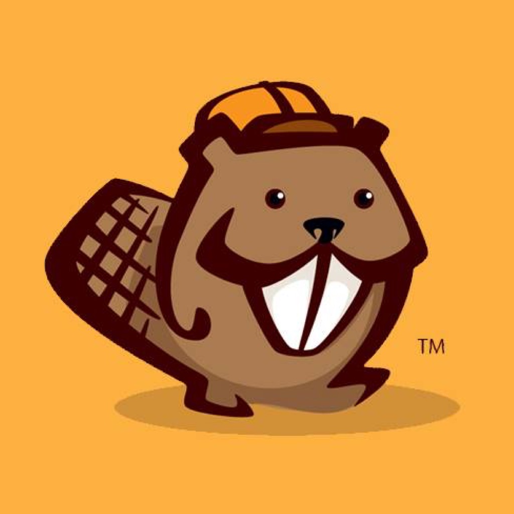 Billy the Beaver, um Wide Receiver, é um desenho animado real sobre  Achiever · Creative Fabrica