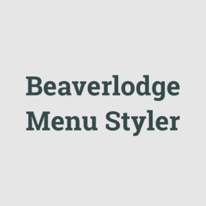 beaverlodge menu styler