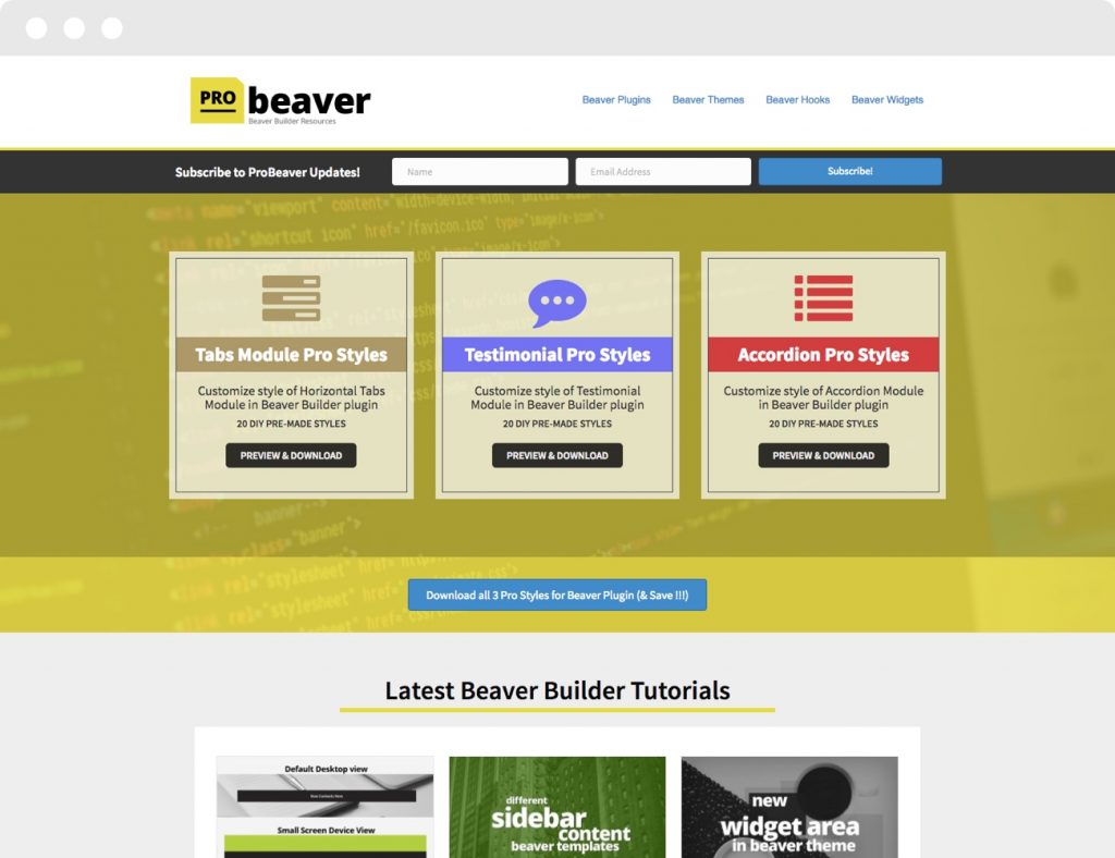 beaver builder probeaver 01