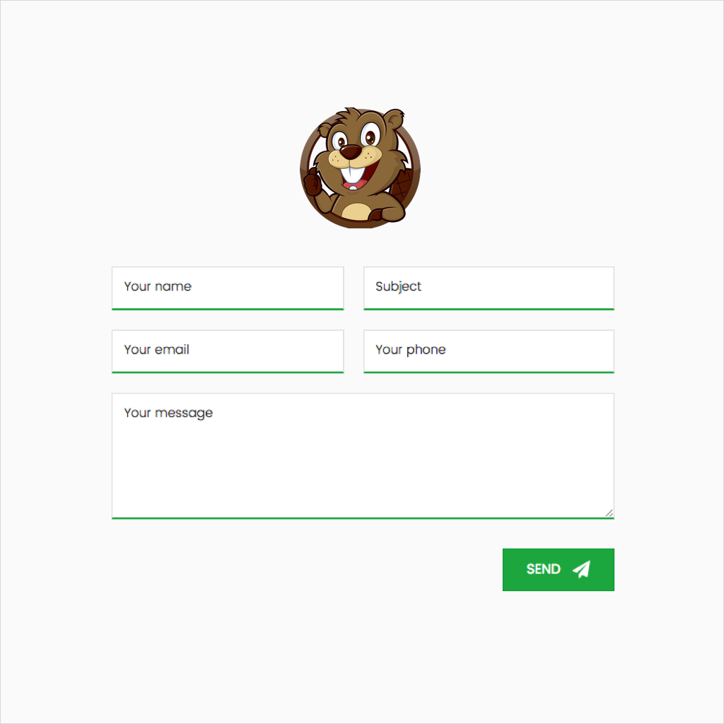 css form styles for beaver builder